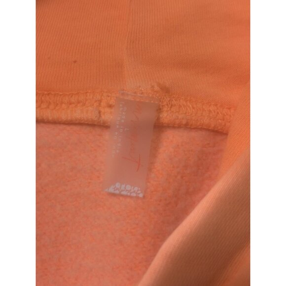 Free People Movement Sprint To The Finish Hoodie Pockets Band Hem Size L NWT - Picture 10 of 12